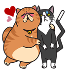 猫のプライベート（個別スタンプ：23）