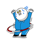 ムーンのダイエット編（個別スタンプ：20）