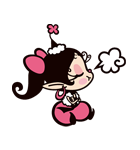 アクビガール（個別スタンプ：5）
