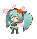 初音ミク みんないっしょ♪（個別スタンプ：26）