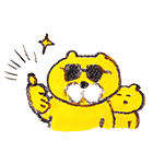 くまいぬといろいろ生き物（個別スタンプ：5）