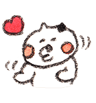 くまいぬといろいろ生き物（個別スタンプ：11）