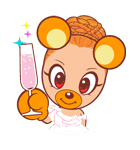 倖田クマ（個別スタンプ：21）