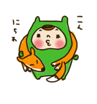 かぶりものちゃんの日常（個別スタンプ：2）