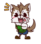 モモとガスパーニュ（個別スタンプ：17）