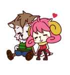 モモとガスパーニュ（個別スタンプ：34）