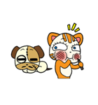 Cat and Dog（個別スタンプ：27）