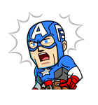 MARVEL ミニヒーローズ（個別スタンプ：19）