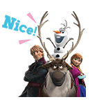 アナと雪の女王（個別スタンプ：36）