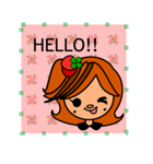 いちご＊クローバー（個別スタンプ：8）