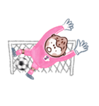 だらだらゴリラ サッカー編（個別スタンプ：19）