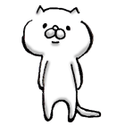 白いアイツ（個別スタンプ：35）