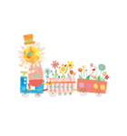 どうぶつ達の夢の国（個別スタンプ：14）