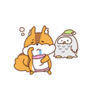 りすです。3さいです。（個別スタンプ：14）
