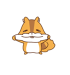 りすです。3さいです。（個別スタンプ：17）