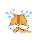 りすです。3さいです。（個別スタンプ：23）