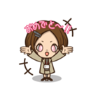 転職大好き！ハル子さん(OL編)（個別スタンプ：1）