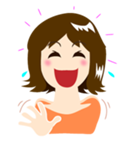 一般ピープル系女子（個別スタンプ：29）