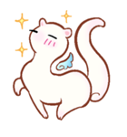 つばさとしっぽ（フェレット）（個別スタンプ：4）