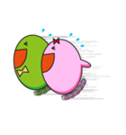 たまごボーイとたまごガール（個別スタンプ：8）