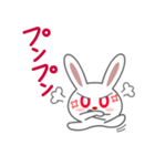 手袋うさぎ（個別スタンプ：2）