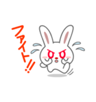 手袋うさぎ（個別スタンプ：34）