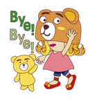 BEAR GIRL（個別スタンプ：23）