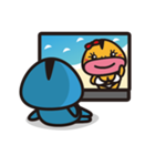おにぎりペンギンまさお君（個別スタンプ：34）