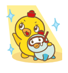 アヒル隊長 公式スタンプ（個別スタンプ：28）