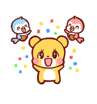 長尾マロンのポップな動物たち（個別スタンプ：15）