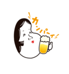 お多福（個別スタンプ：35）