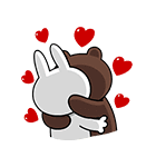 ウキウキ♪LINEキャラクターズ（個別スタンプ：12）