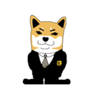 柴犬サラリーマン（個別スタンプ：1）