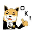 柴犬サラリーマン（個別スタンプ：22）