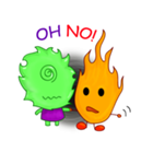 Fire Cartoons（個別スタンプ：36）