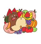 歯を一つしか持ってないクマちゃん（個別スタンプ：33）