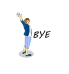Mr. Blue（個別スタンプ：5）
