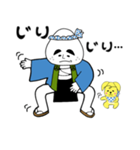 おっさんおにぎりと幸せの黄色い子犬（個別スタンプ：27）