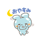 ぷるぷるうさぎ（個別スタンプ：3）