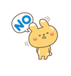 ぷるぷるうさぎ（個別スタンプ：5）