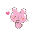 ぷるぷるうさぎ（個別スタンプ：21）