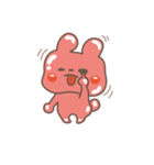 ぷるぷるうさぎ（個別スタンプ：40）