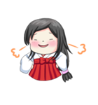日本の巫女（個別スタンプ：20）