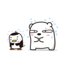 温めますか？シロクマペンギン（個別スタンプ：32）