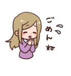 COLORFULカーディガンGIRLS（個別スタンプ：31）