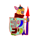 文字キャラ （日本語版）（個別スタンプ：27）