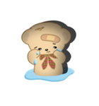 Hage Kuma  Pururun (English Ver.)（個別スタンプ：30）