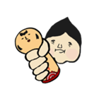 カヂシロこけし（個別スタンプ：9）