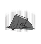 四角顔課長（個別スタンプ：32）