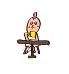 バレリーナに首ったけ（個別スタンプ：36）